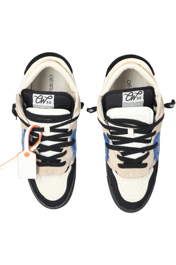 White 'Floating Arrow' sneakers - SchaferandweinerShops